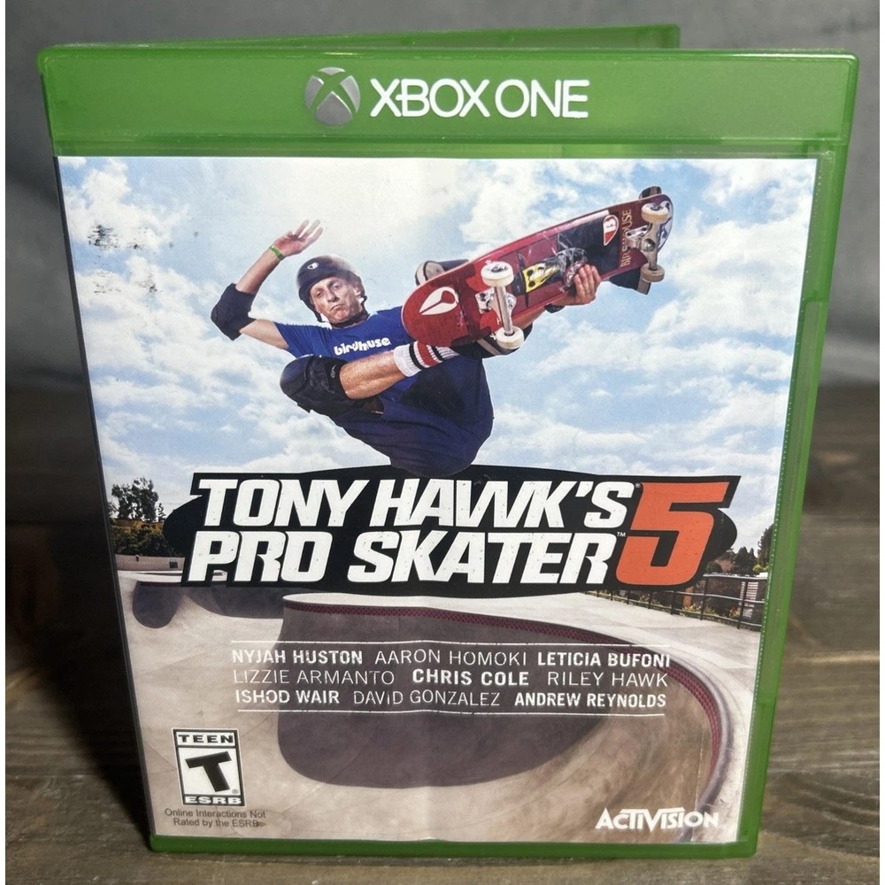 Tony Hawk's Pro Skater 5 Xbox One Activision Skateboard Game 2015 77068206US